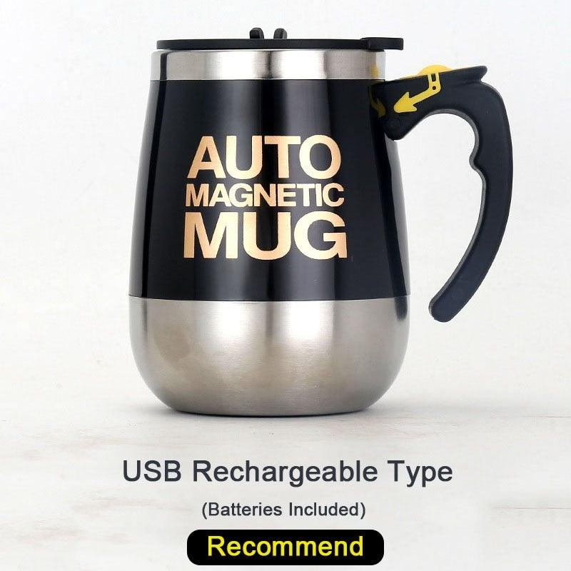 Automatic Self Stirring Magnetic Mug