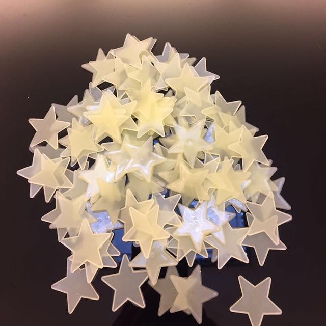 100pcs Luminous Stars Stickers