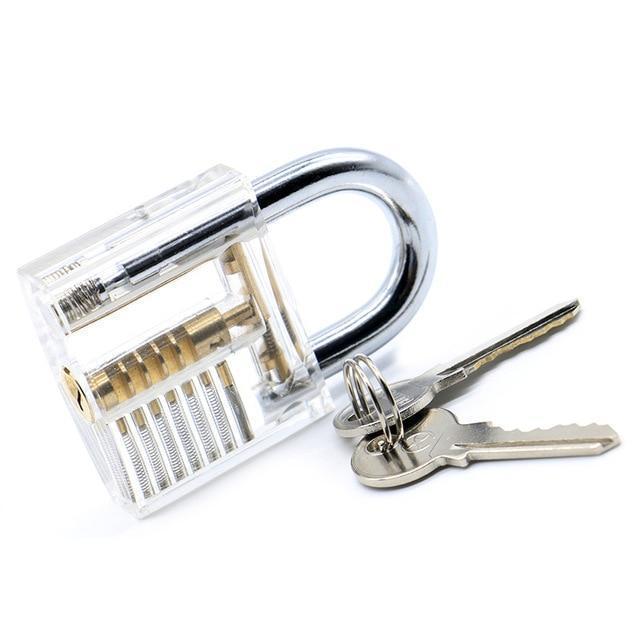 Transparent Padlock