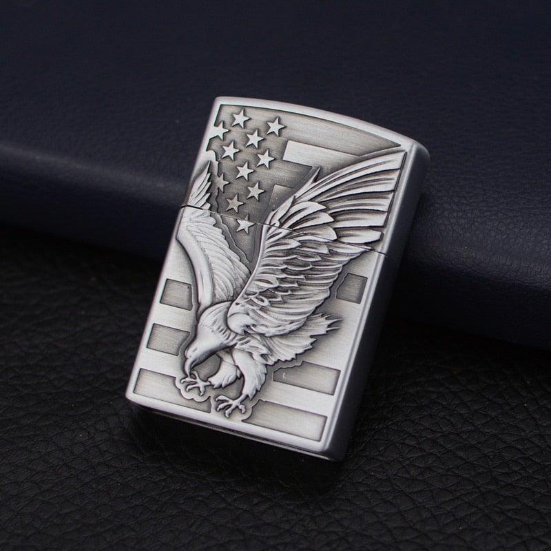 Wildlings Lighter - Embossed Eagle Lighter