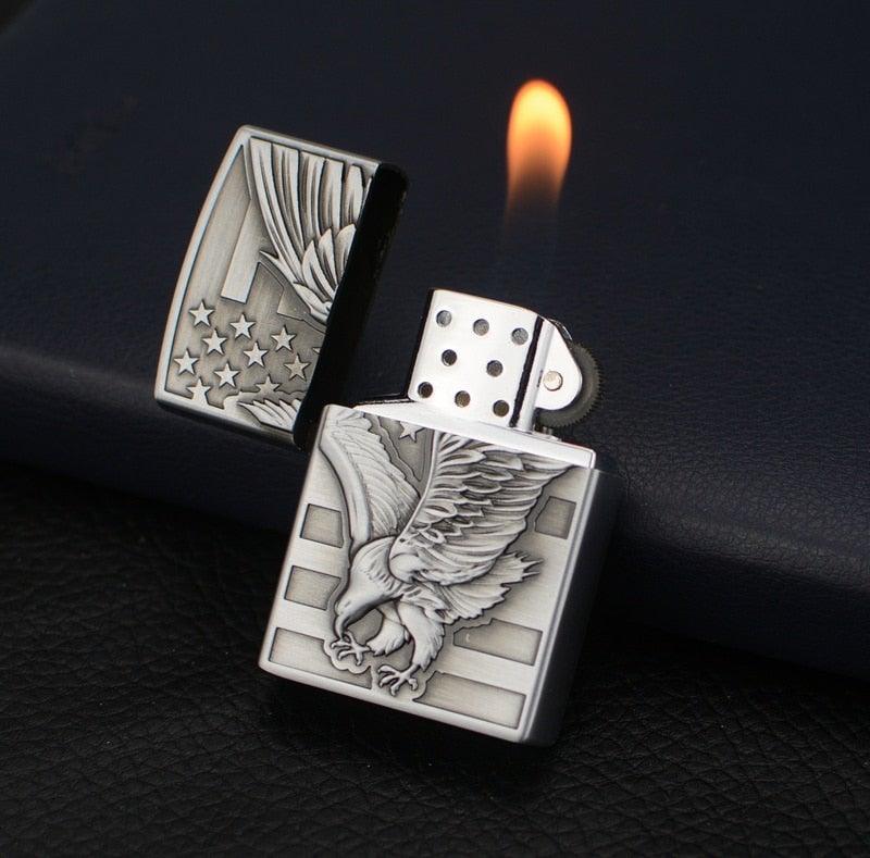 Wildlings Lighter - Embossed Eagle Lighter