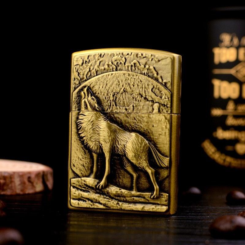 Wildlings Lighter - Embossed Eagle Lighter