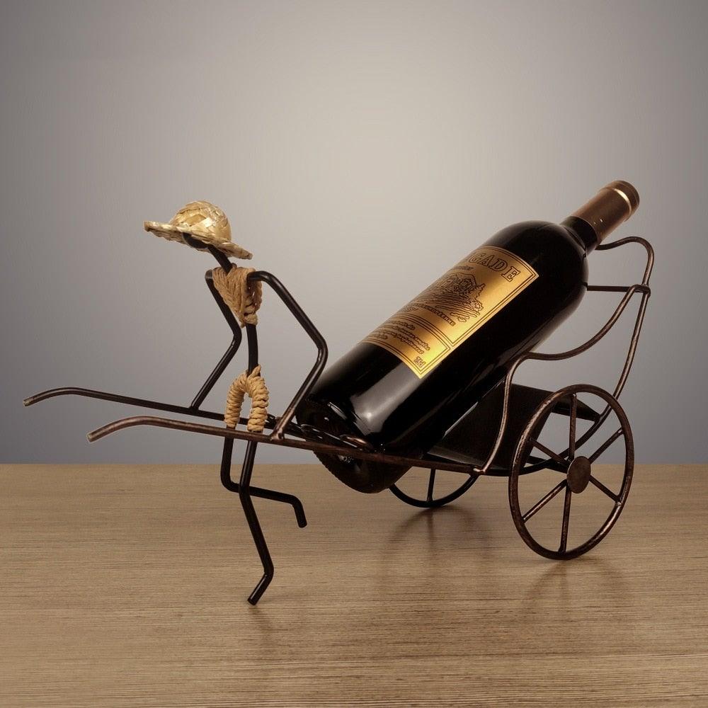 Wine Bearer - Rickshaw Wine Rack 