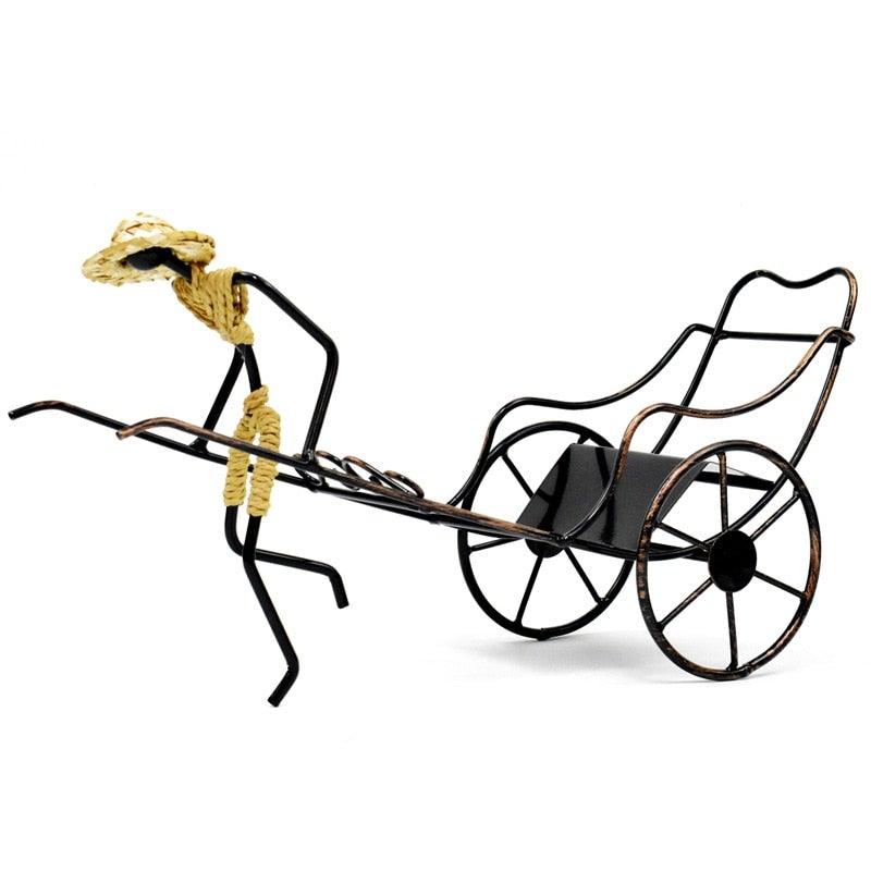 Wine Bearer - Rickshaw Wine Rack 